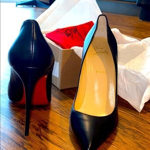 Christian Louboutins 41.5/ 11.5 Leather Black NEW